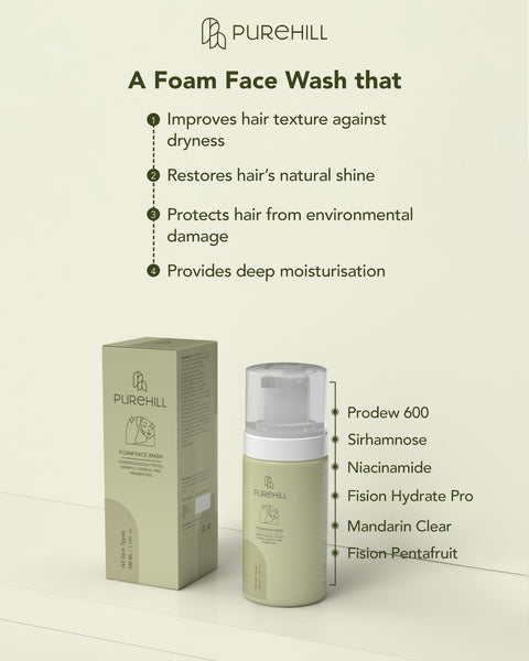 Pure Hill Foam Face Wash